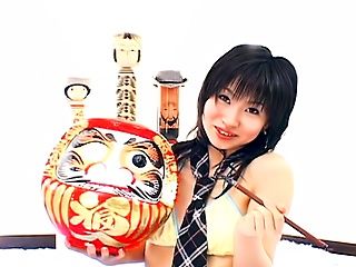 Sexy Japanese Teen Schoolgirl Shows Us Her Panties